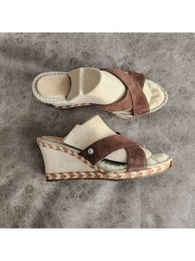 UGG Margot Wedge Sandal.